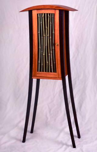 Bamboo Tower With Black Legs